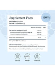 YouTheory Ashwagandha capsules UAE featuring KSM-66 with 30 servings per container YouTheory Ashwagandha capsules UAE featuring KSM-66 with 30 servings per container