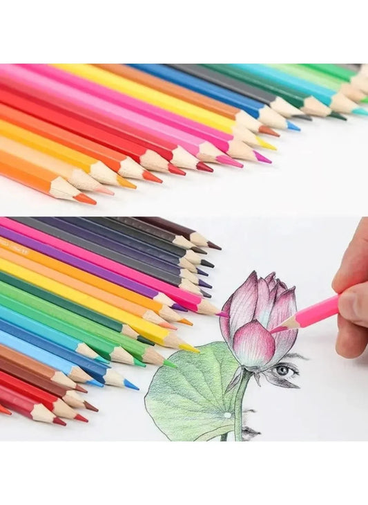 24 Color Premium Colored Pencils Set - Mumzar