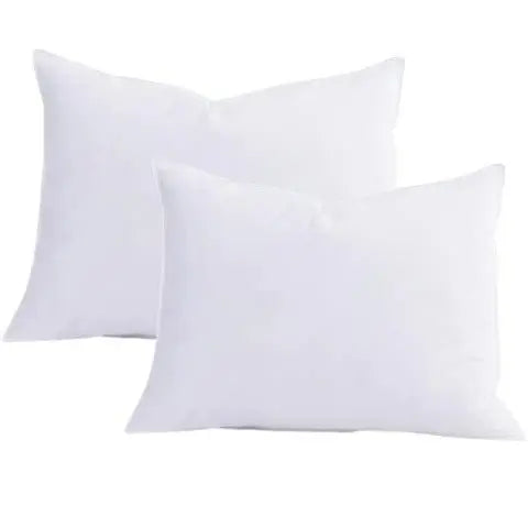 5 Star Hotel Quality Cotton Pillows Comfort White 48x74cm - Mumzar
