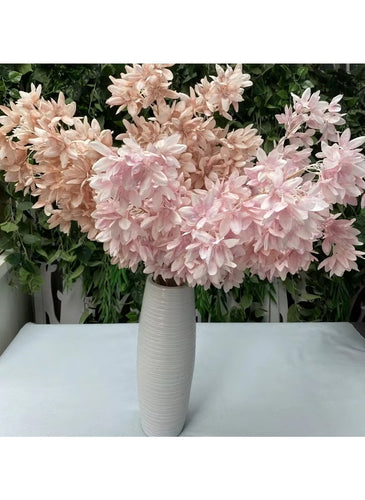 Pack of 2 Fragrant Snow Assorted Artificial Flower Wall Decor