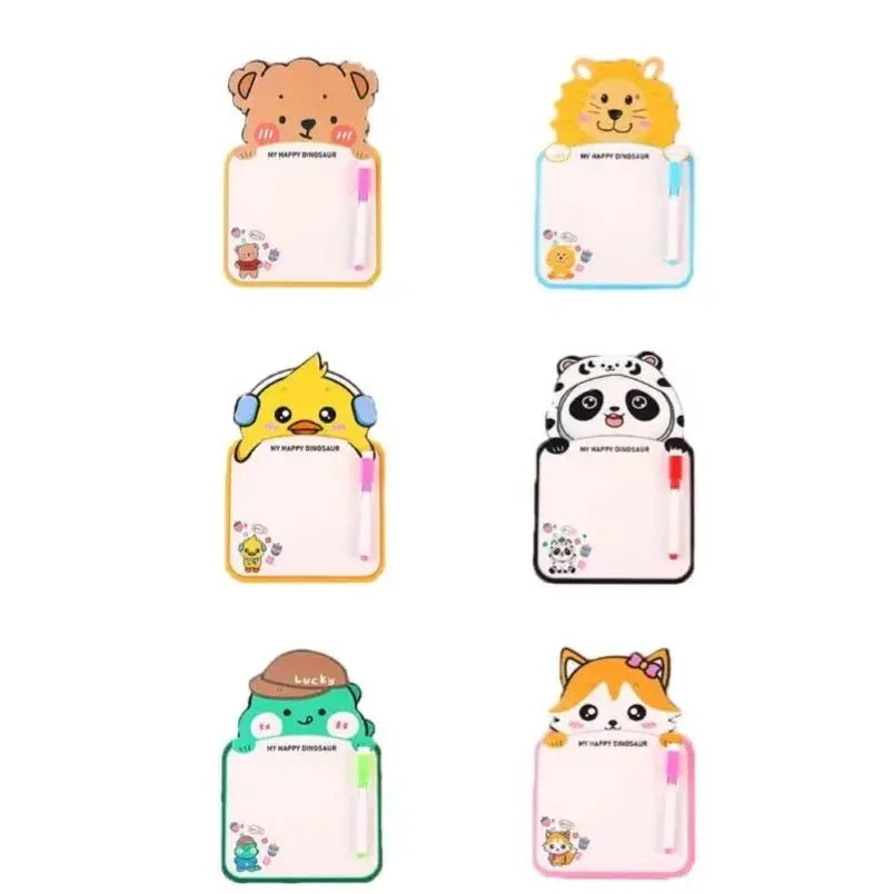 Assorted Design Animal Themed Whiteboards - Fun & Functional! - Mumzar