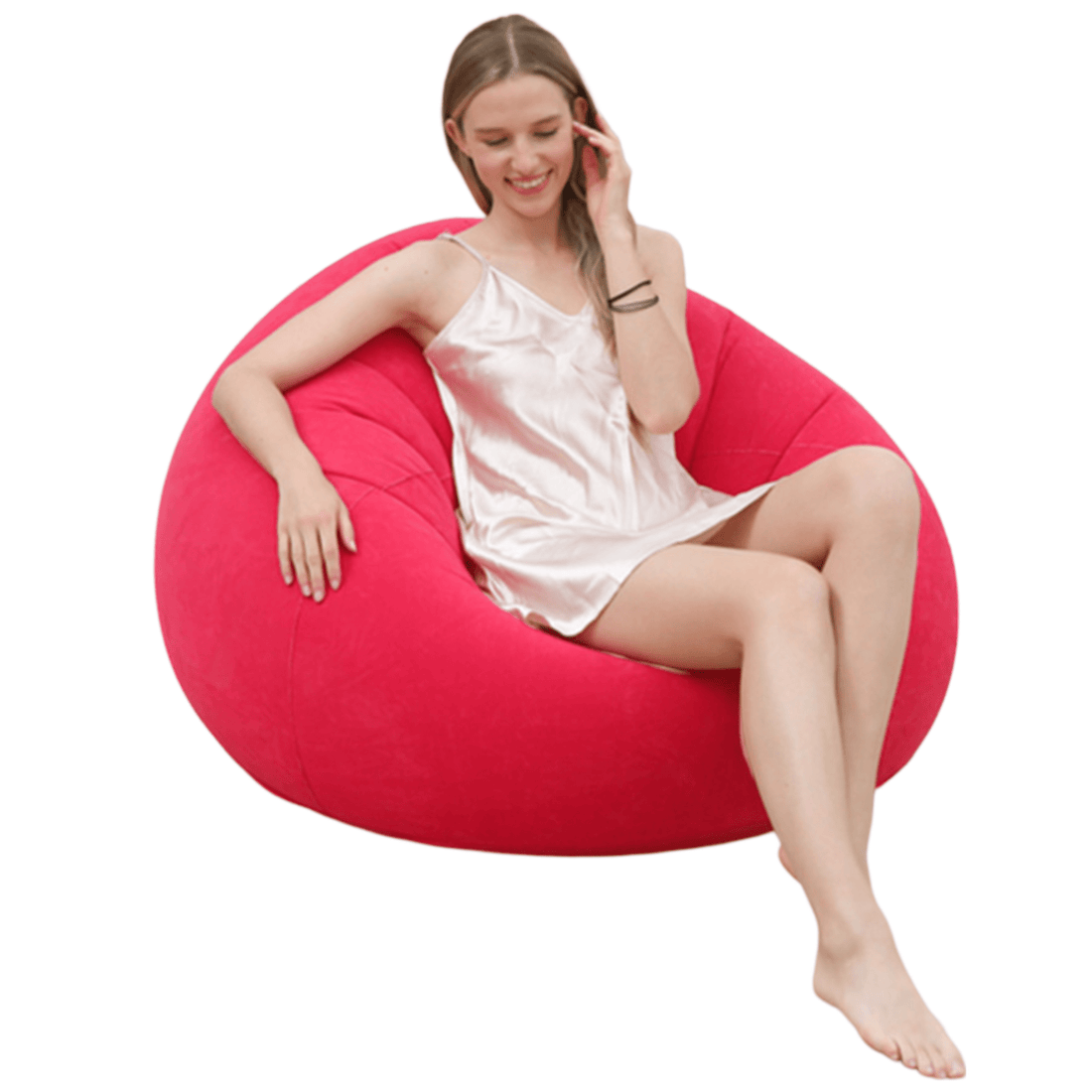 Bean Bag Beanless Inflatable Lounge Chair in Dubai & UAE - Mumzar