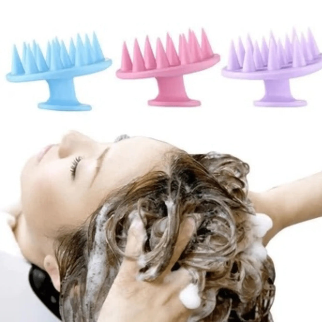 Hair Scalp Massager Shampoo Brush  prevents hair loss. - Mumzar