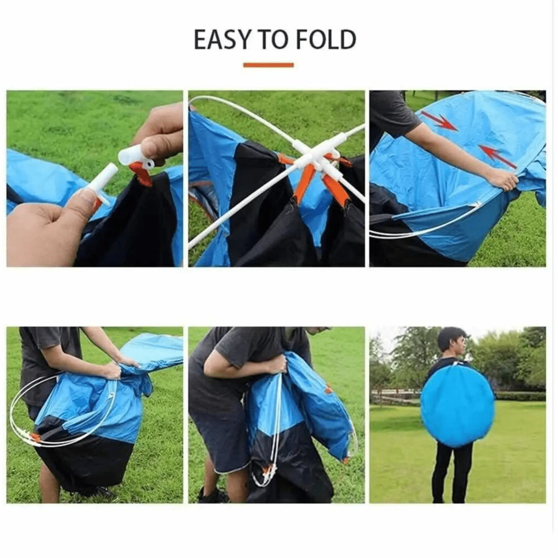 Instant Pop Up Family Camping Tent Free Shelter For Outdoor Adventures - Mumzar