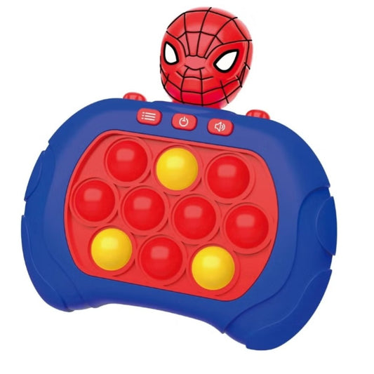 Fun Pop Up Toy with Spider Hero Design - Blue