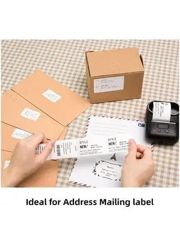 Thermal Label Printer Grey - Mumzar