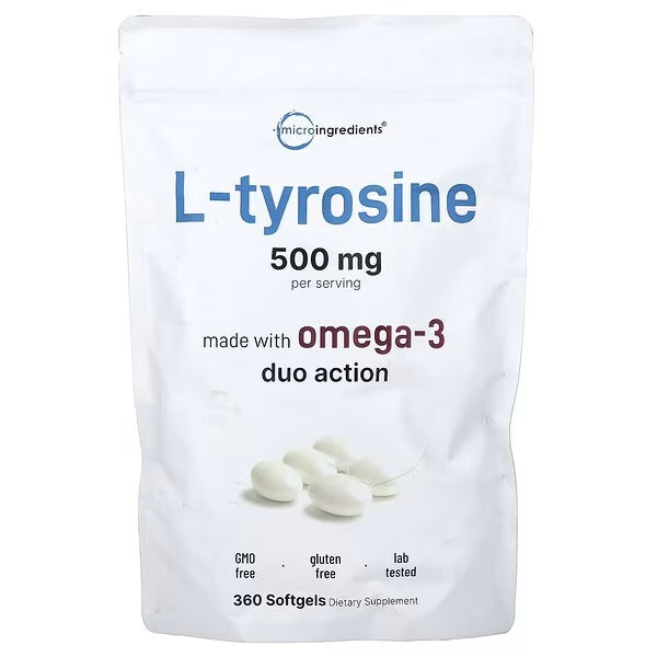 Micro Ingredients, L-Tyrosine, 360 Capsules