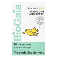 BioGaia, Prodentis Kids®, Probiotic Lozenges, Apple, 200 Million CFU, 30 Lozenges