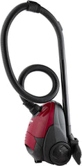 Geepas GVC2594 Vacuum Cleaner with Dust Bag, 2200W - 1.5L - Powerful Suction - Dust Full Indicator | Flexible Hose with Airflow on Handle | Pedal Switch and Auto-Rewinding Wire | 2 Years Warranty