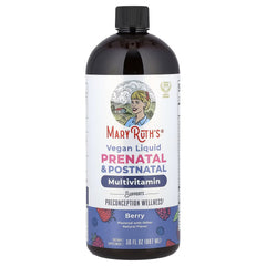 MaryRuth's, Vegan Liquid Antenatal & Postnatal Multivitamin, Berry, 30 fl oz (887 ml)