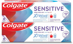 Colgate Sensitive Pro Relief, Repair and Prevent, Instant & Lasting Sensitivity Pain Relief Toothpaste, 2x75ml, 2 Pack