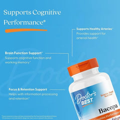 Doctor's Best, Bacopa, 320 mg, 60 Veggie Caps