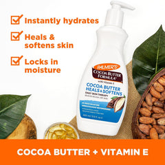 Palmer's Cocoa Butter Formula Body Lotion Pump for daily skin therapy 400ml