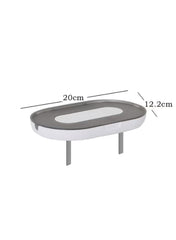 Gray Socket Storage Rack with Wide Bracket 20×12.2cm