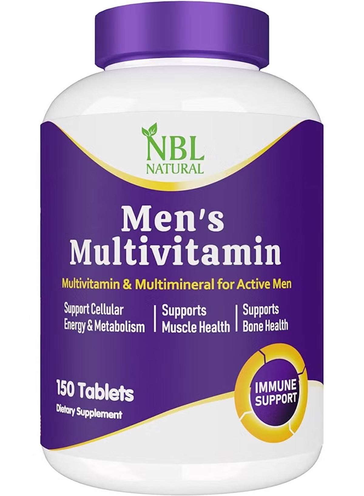 High Potency Multivitamin for Active Men – 150 Tablets