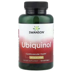 Swanson Vitamins Ubiquinol 100 mg, 120 Softgels