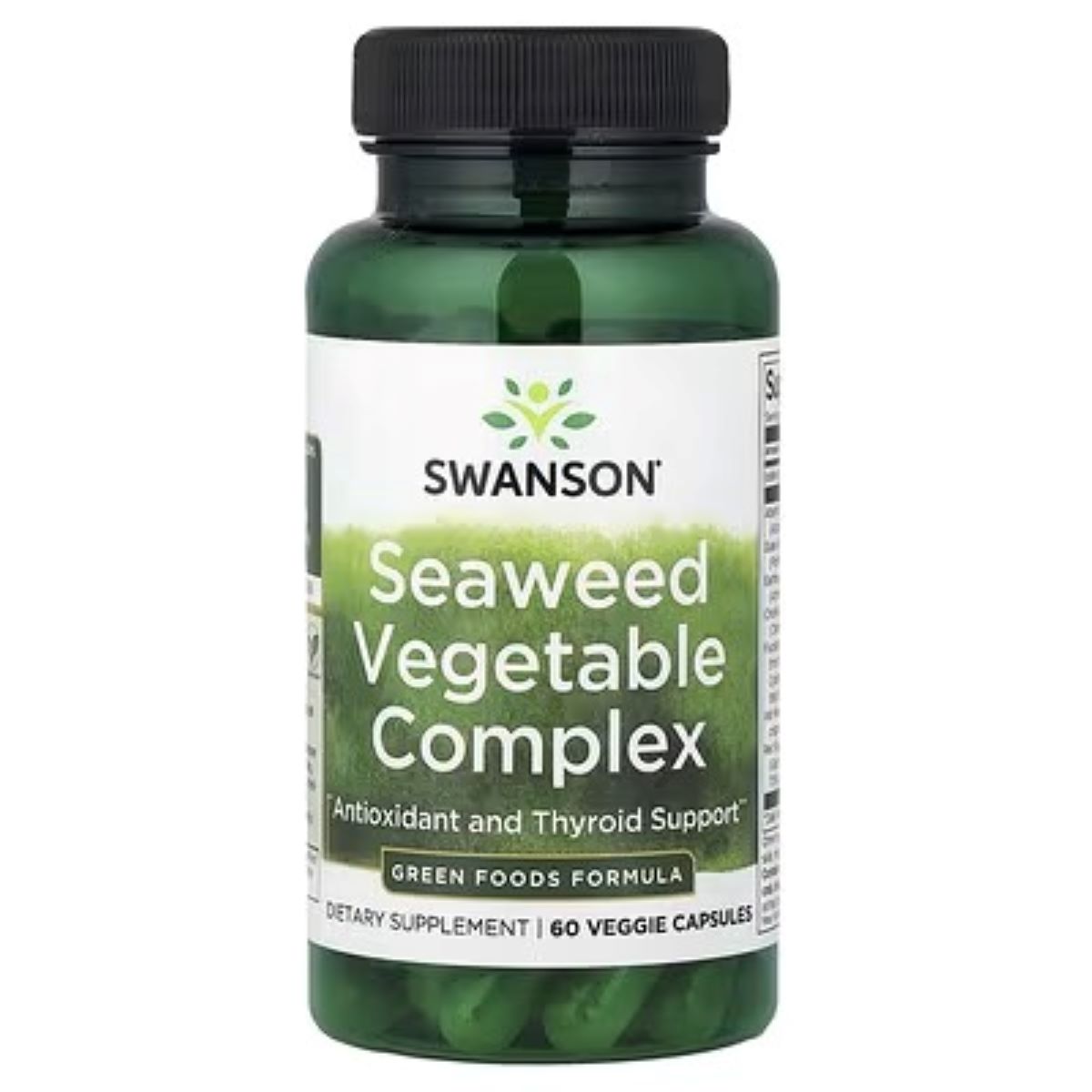 Swanson Vitamins Seaweed Vegetable Complex – 60 Veg Capsules