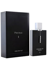 Armaf Club de Nuit Precieux eau de parfum set: box, bottle, hanging tag