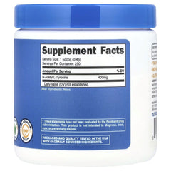 Nutricost N-Acetyl L-Tyrosine Powder Unflavoured 100g (3.6 oz) | Amino Acid Supplement