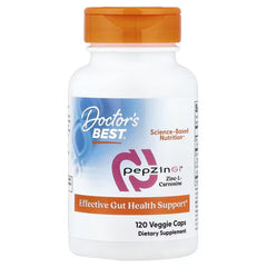 Doctor's Best, PepZin GI®, zinc L-carnosine, 120 Veggie Caps