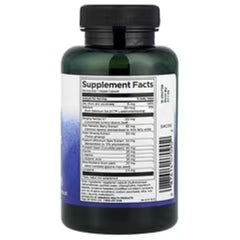 Swanson Prostate Essentials Plus supplement bottle with Supplement Facts label on back