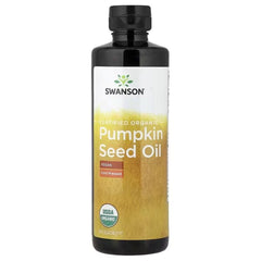 Swanson Vitamins Certified Organic Pumpkin Seed Oil, 16 fl oz (473 ml)