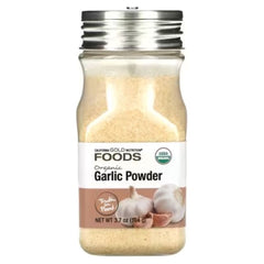 California Gold Nutrition Foods Organic Garlic Powder – 3.7 oz (104 g) – Premium Culinary Spice