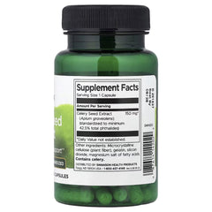 Swanson Vitamins Celery Seed Extract Standardized 150 mg – 60 Capsules