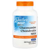 Doctor's BEST glucosamine chondroitin MSM bottle, 240 veggie capsules; OptiMSM