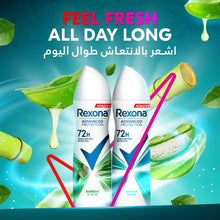 Rexona Advanced Protection antiperspirant spray bottles, Shower Fresh (2-pack)