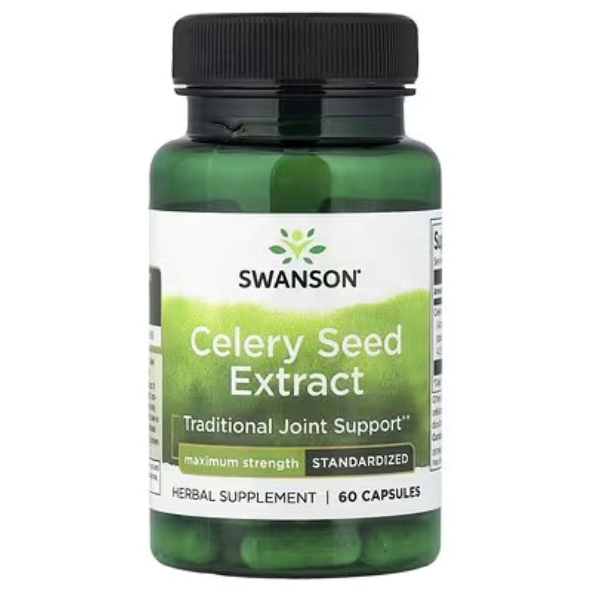 Swanson Vitamins Celery Seed Extract Standardized 150 mg – 60 Capsules