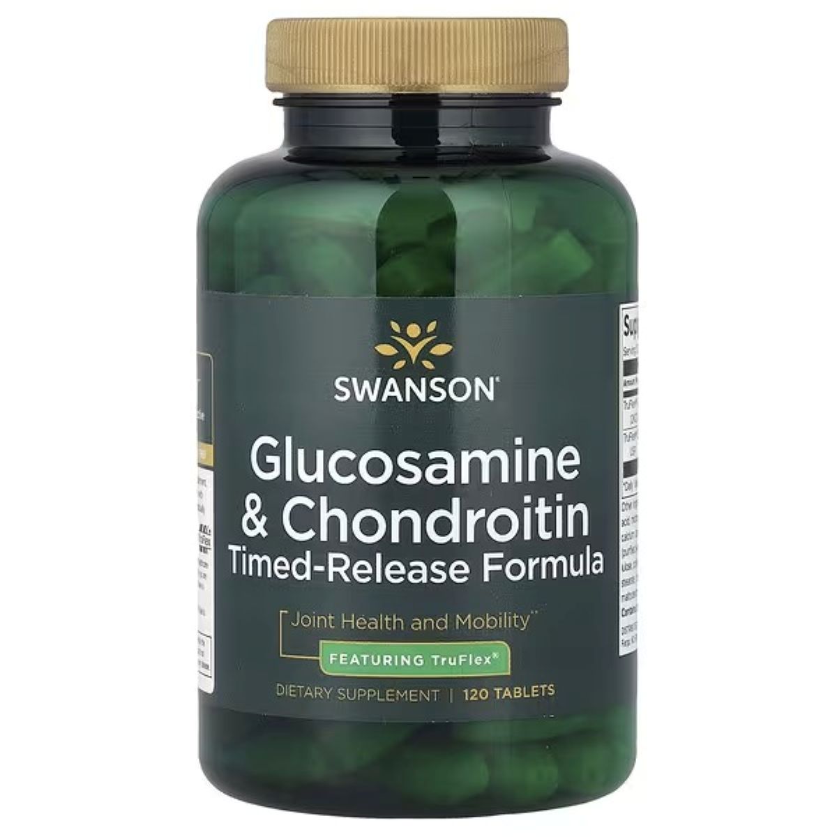 Swanson Vitamins Glucosamine & Chondroitin, 120 Tablets