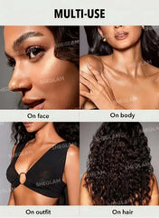 SHEGLAM Go Go Glow Highlighting Body Mist Frosted Opal – Shimmering Illuminating Glow for Body, Hair & Face