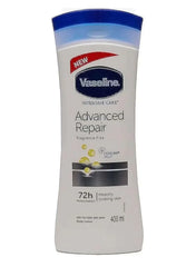 Vaseline Intensive Care Advanced Repair Fragrance Free Body Lotion 400ml – Deep Moisture for Very Dry & Sensitive Skin