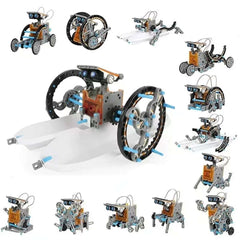 Huitich Solar Robot 14-in-1 STEM educational toy with multiple transformable robotic models
