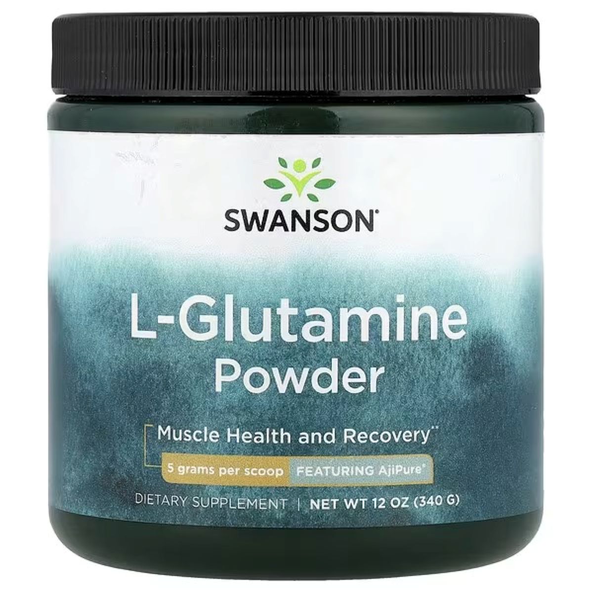 Swanson Vitamins L-Glutamine Powder, 12 oz (340 g)