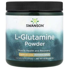 Swanson Vitamins L-Glutamine Powder, 12 oz (340 g)