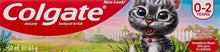Colgate Kids toothpaste gel, 0-2 years, strawberry flavor, 50 ml tube