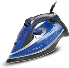 Blaupunkt Steam Iron 3100W – Ceramic Soleplate, Auto Shut-Off, Anti-Calc, Anti-Drip, Self-Clean Function, 380ml Tank, 2.5m Cord, 45g/min Continuous Steam for Tough Wrinkles, 2-Year Warranty – GIS430
