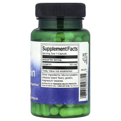 Swanson Vitamins Apigenin 50 mg – 90 Capsules | Plant Flavonoid Supplement for Relaxation, Sleep & Antioxidant Support