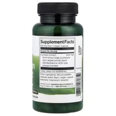 Swanson Vitamins Fucoidan Extract, 500 mg, 60 Vegan Capsules