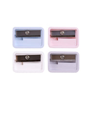 Huitich 4 Pack Mini Pencil Sharpener Set Compact & Colorful