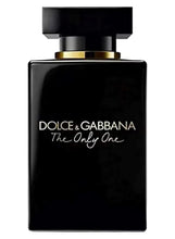 Dolce & Gabbana Intense eau de parfum bottle, black glass, gold cap