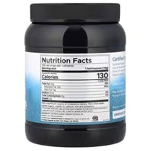 Swanson organic coconut oil jar with Nutrition Facts label on back, black lid