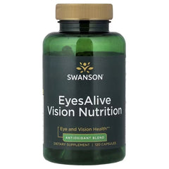 Swanson Vitamins EyesAlive® Vision Nutrition, 120 Capsules
