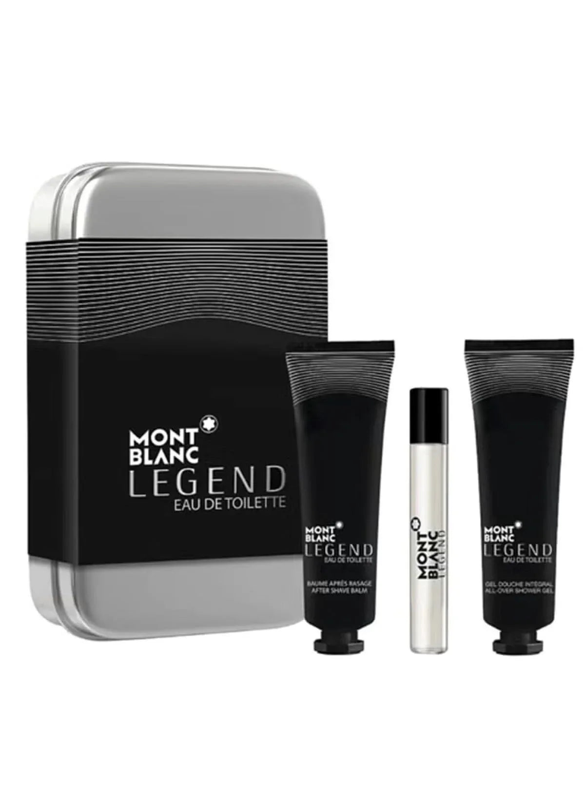 Mont Blanc Legend Men Discovery Kit Gift Set EDT 7.5ml + Shower Gel 30ml + After Shave Balm 30ml