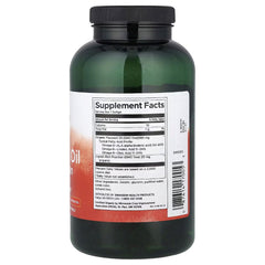 Swanson Vitamins Flaxseed Oil High Lignan, 200 Softgels