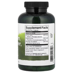 Swanson Lemon Balm, Passionflower & Skullcap Complex – 180 Capsules