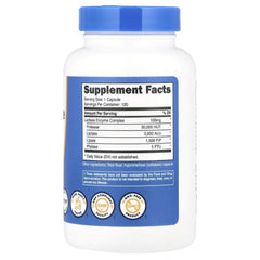 Nutricost Lactase Enzyme Complex 3,000 ALU – 120 Capsules | Digestive Enzyme Supplement