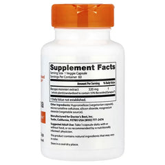 Doctor's Best, Bacopa, 320 mg, 60 Veggie Caps